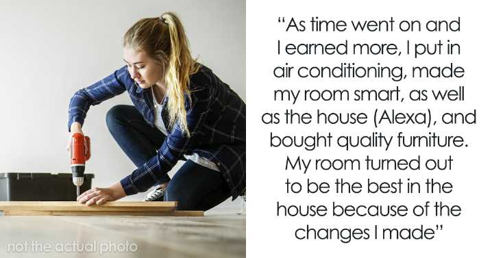 Parents Kick Out Daughter So They Can Move Into Her Remodeled Room, She Takes It All Away