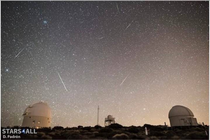 El IAC lo confirma: Canarias vivirá esta semana una doble lluvia de estrellas