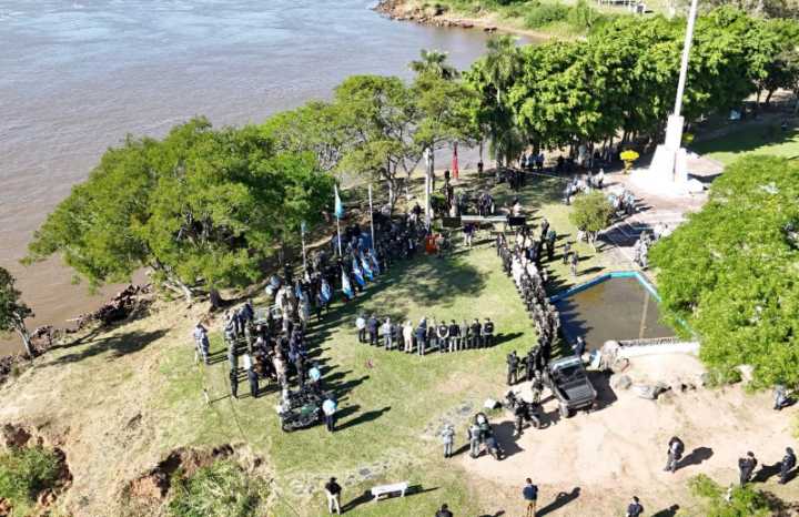 Chaco fue sede del lanzamiento del “Plan Paraná”, para reforzar la seguridad en la hidrovía