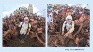 US YouTuber Tyler Oliveira triggers backlash after filming cow dung-flinging ritual in Indian village: who is he?