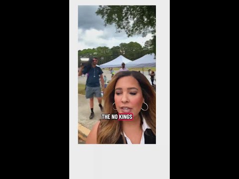 Demonstrators prepare for 'No Kings' protests at Atlanta Civic Center