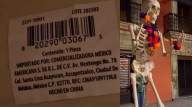 ¿Hecho en China? Calavera de Día de Muertos desata controver...
