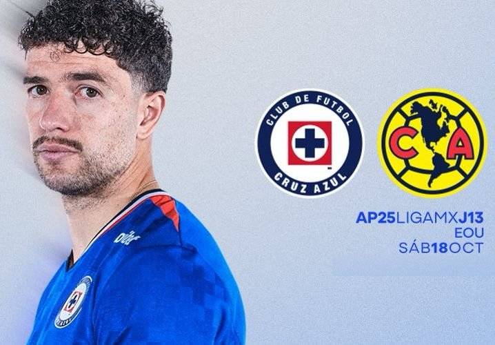 Cruz Azul y América cierran Jornada 13