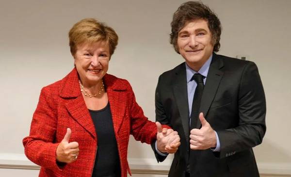 Georgieva aseguró que el FMI y EE. UU. coordinan el apoyo financiero a Argentina