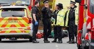 Manchester stabbing: Suspect shot after people injured by vehicle and stabbing at Heaton Park Hebrew Congregation Synagogue