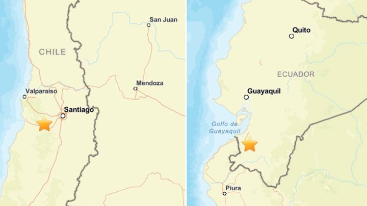 Fuertes sismos se registran en cuatro países de América Latina (+Video)