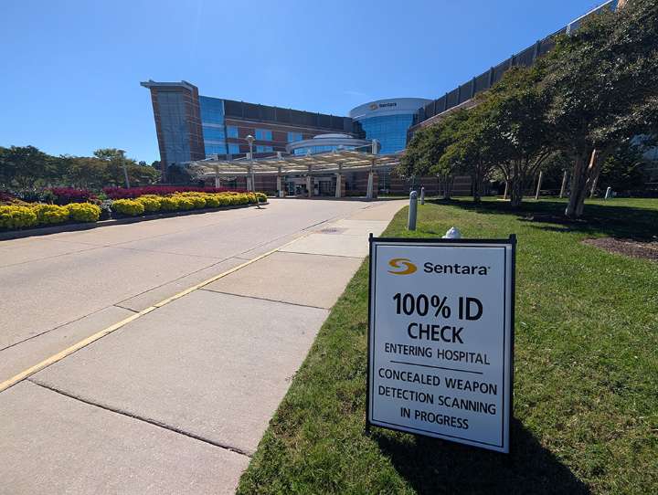 Sentara Williamsburg begins weapons screening at hospital entrance