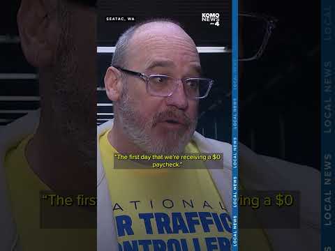 Air traffic controllers at Sea-Tac ask travelers for support