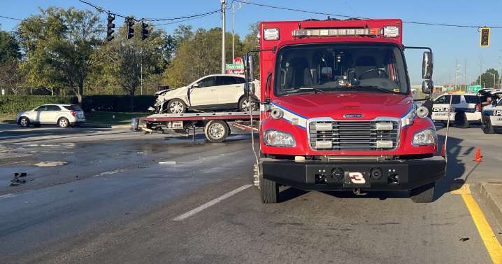 Crash with diesel oil spill shuts down West New Circle and Boardwalk intersection