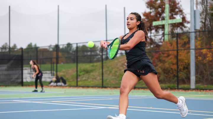 Photos of PCD vs. Tiverton girls tennis semifinals October 28, 2025