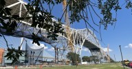 Old Harbor Bridge comes down as new era begins for area