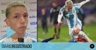 La chicana de Gianluca Prestianni a Chile por los silbidos del público cuando juega Argentina