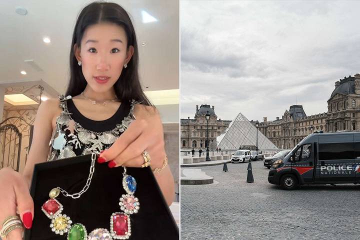 'RichTok' Influencer Becca Bloom Changes Costume After Louvre Heist