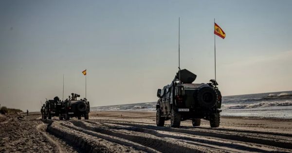 Tiembla Estados Unidos | Más de 300 marines y vehículos extranjeros realizaron un masivo desembarco en la costa este