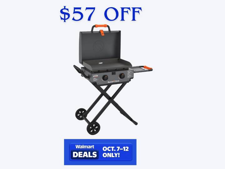 Blackstone Adventure Ready griddle on sale for $293 at Walmart Deals Week