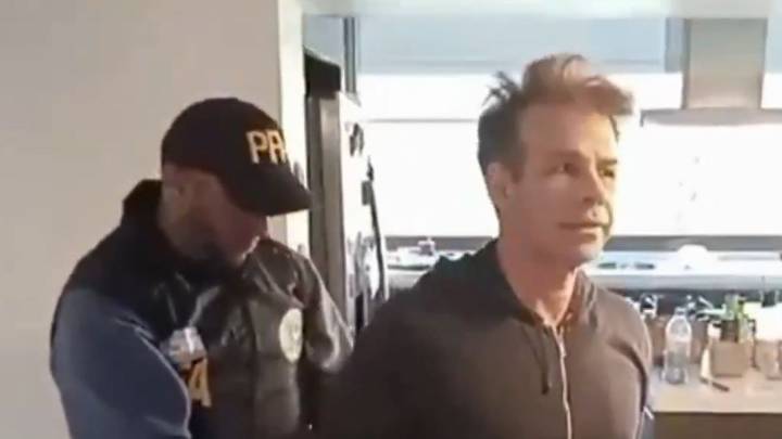 Así trasladaban a Fred Machado, el empresario acusado de narcotráfico que le pagó a Espert