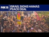 Israel signs off on Hamas peace deal