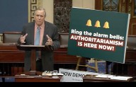 Oregon’s Merkley holds US Senate floor overnight in Trump protest