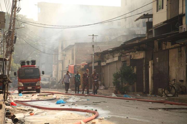 At Least 16 Dead After Fire Tears Through Bangladesh Garment Factory
