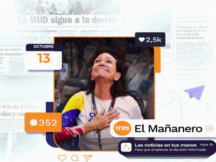 El Mañanero del 13 de octubre: Un Nobel a la resistencia pacífica