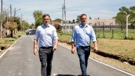 Federico Achával recorrió nuevos asfaltos en Derqui y Pilar