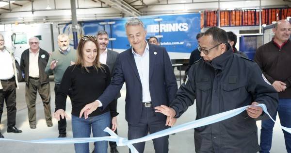 BRINKS inauguró su planta en Caleta Olivia