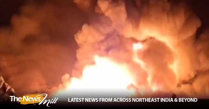 Maharashtra: Massive fire engulfs godown in Bhiwandi, no injuries reported