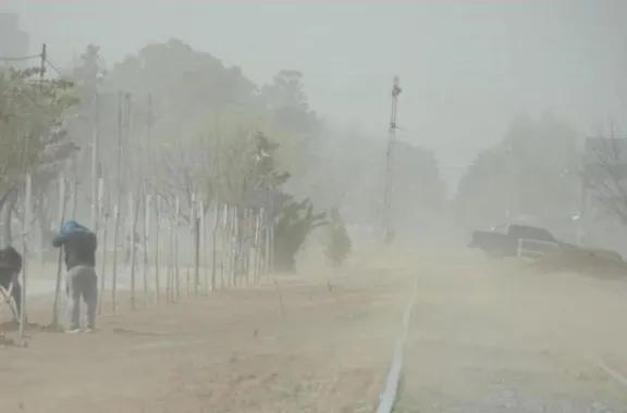 El SMN pronosticó alerta amarillo por vientos fuertes
