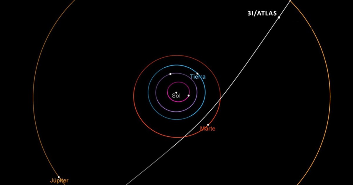 Alcanza hoy el cometa interestelar 3l/Atlas el punto más cercano a la Tierra