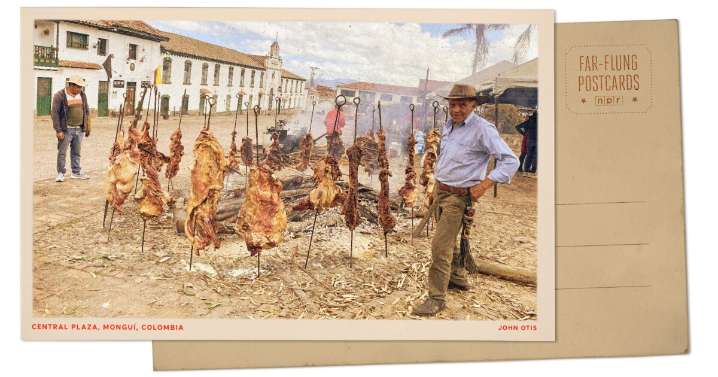 Greetings from high up in Colombia's Andes, where 'prairie