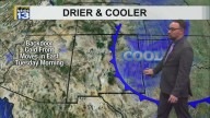Drier and cooler conditions in place this week