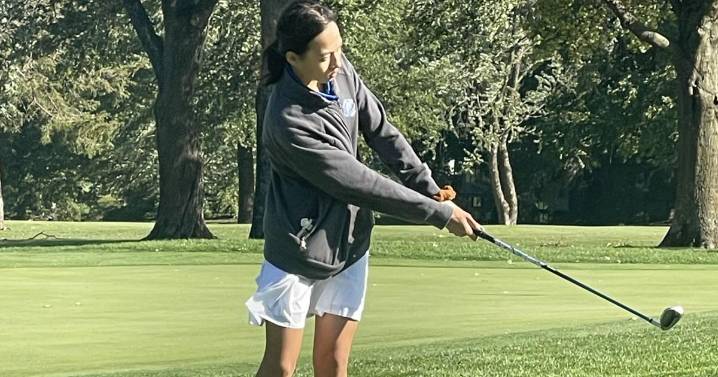 Trio of area teams near top of Class 4 girls golf state leaderboard after windy 1st round