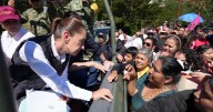 Sheinbaum recorre Querétaro tras lluvias: “Saldremos adelante”