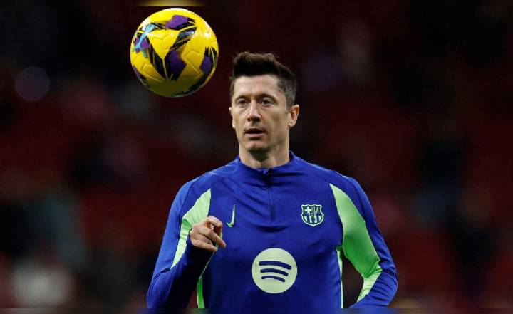 Robert Lewandowski trabajó junto a sus compañeros y está listo para reaparecer ante el Elche