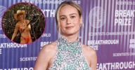 Brie Larson Strips Down to Busty Bikini During Luxurious Vacation to Mexico: Photos