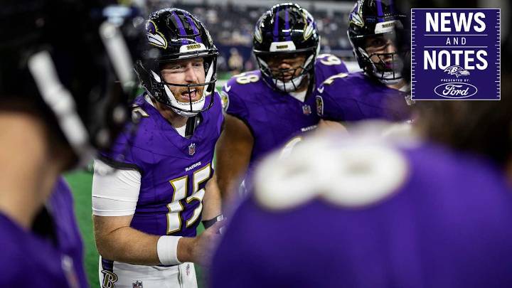 News & Notes: Ravens Have Faith in 'Pro's Pro' Cooper Rush