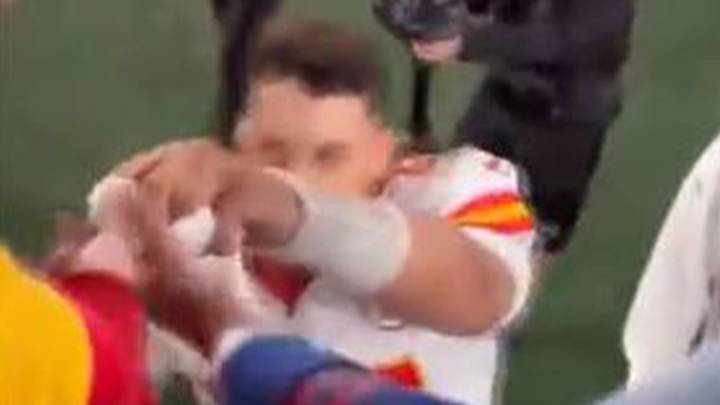 Kansas City Chiefs surprise young NFL fan with gift after Patrick Mahomes headband was stolen by 'new Phillies Karen'