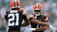 How did Denzel Ward react to Browns trade of Greg Newsome II?