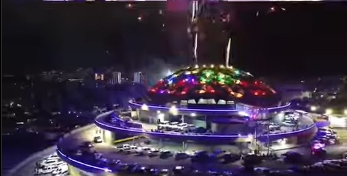 PUD condenó lanzamiento de fuegos artificiales en El Helicoide para celebrar inicio de la Navidad