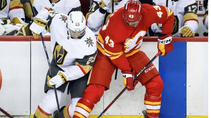 Jack Eichel’s two goals lead Golden Knights past Flames
