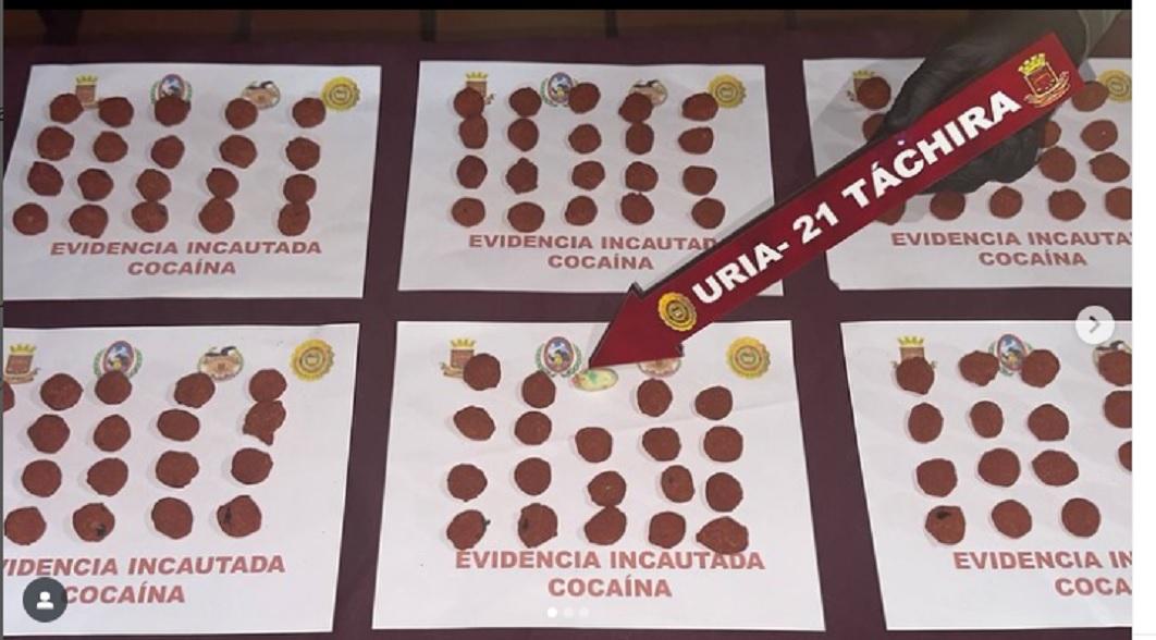 FANB incautó 559 envoltorios de cocaína en Táchira