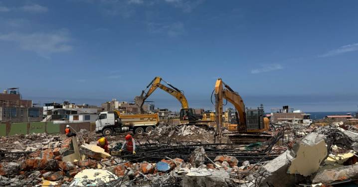 Obra del colegio Mariátegui alcanza 7.92% de avance