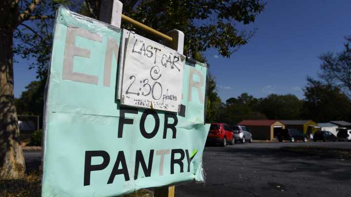 How will government shutdown impact food aid programs in SC?