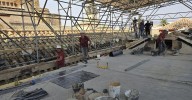El Cabildo remite a Cultura la primera fase de la restauración de las cubiertas de la Mezquita afectadas por el incendio