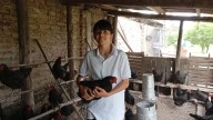 La historia de Juancito, el criador de gallinas y abanderado de Tunuyán