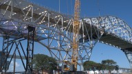 Demolition of old Corpus Christi bridge underway