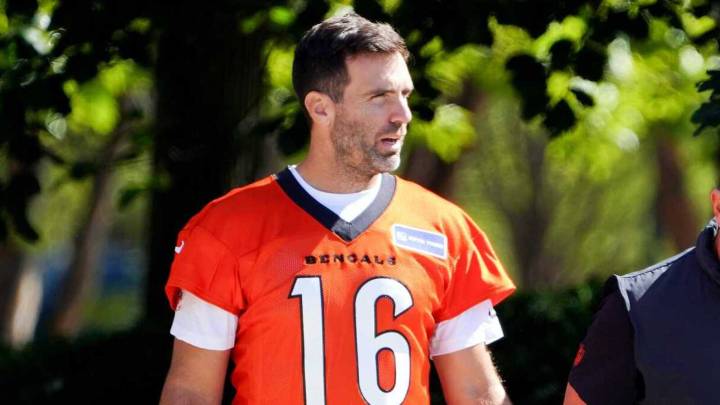 Bengals players discuss Joe Flacco's quick transition 