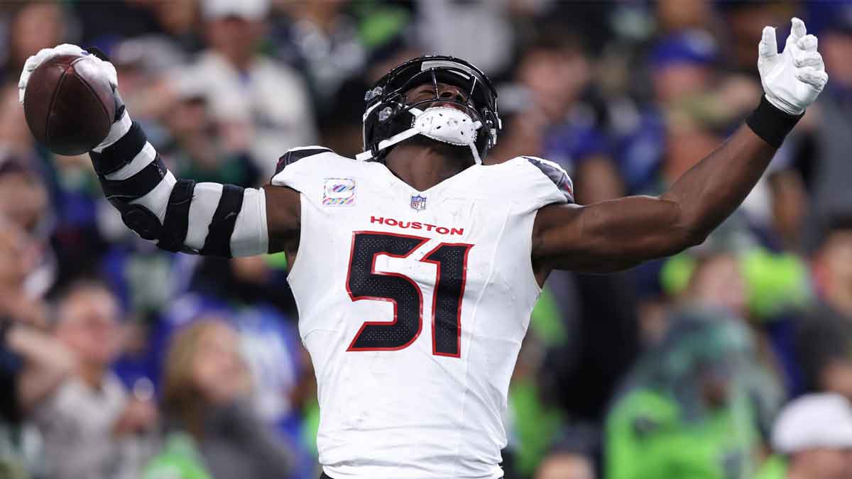 Texans’ Will Anderson Jr. scores incredible touchdown off Sam Darnold fumble