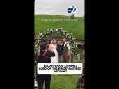 Elijah Wood crashes "Lord of the Rings"