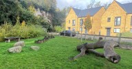 Residents 'ripped off' as they pay £2,370 for children's play area that's 'just a log'